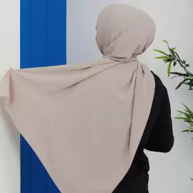 Hijab Soie de Médine Taupe...