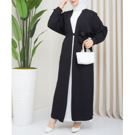 kimono femme voilée noir