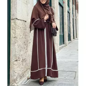 Robe Abaya Rawiya Marron