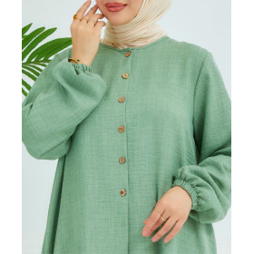 ensemble hijab femme vert