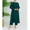 ensemble femme voilée vert