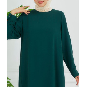 ensemble femme voilée moderne vert