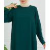 ensemble femme voilée moderne vert