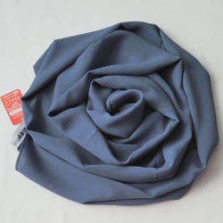 Hijab Crêpe Bleu - Voile ou Foulard - Sedef