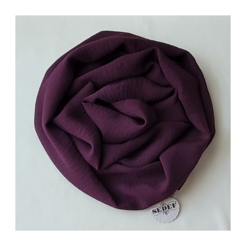 hijab jazz violet foncé