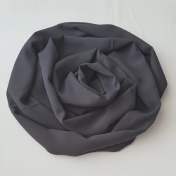 Hijab Soie de Médine Gris Foncé - Voile ou Foulard - Sedef