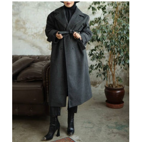 manteau femme voilée hiver noir