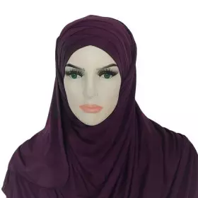 hijab croisé a enfiler